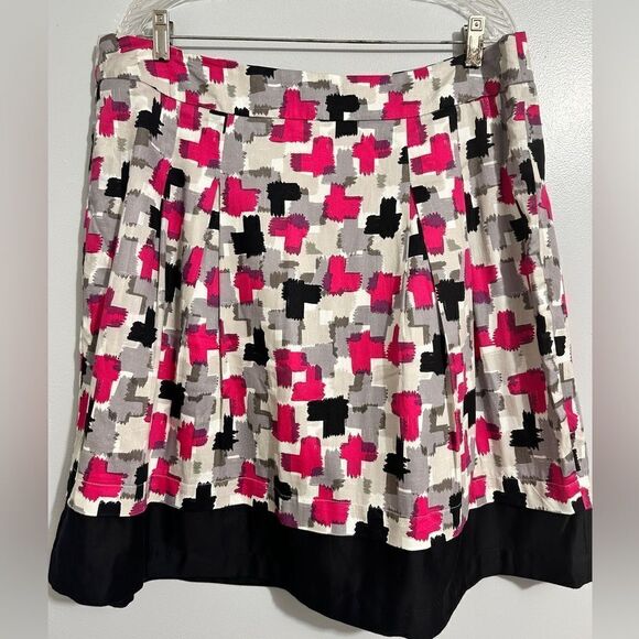 Cato ladies lined skirt. Floral. Size 16W - Picture 1 of 7